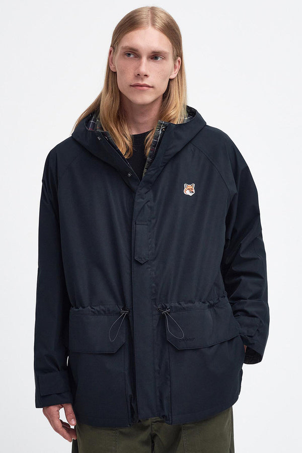 Barbour x Maison Kitsuné Military Reversible Waterproof Jacket