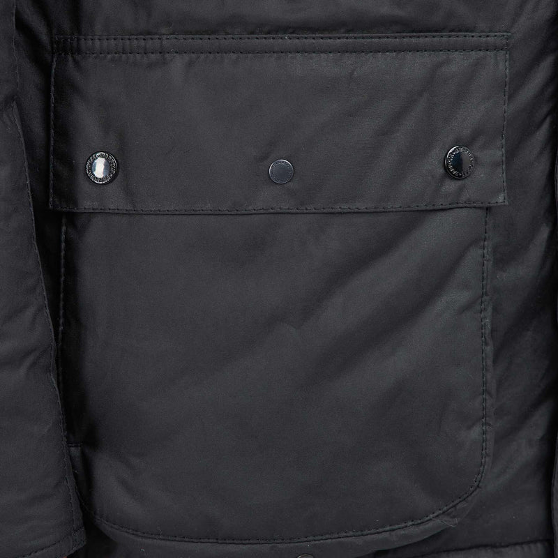 Parka in cotone cerato invernale