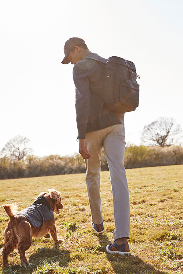 Zaino in cotone cerato