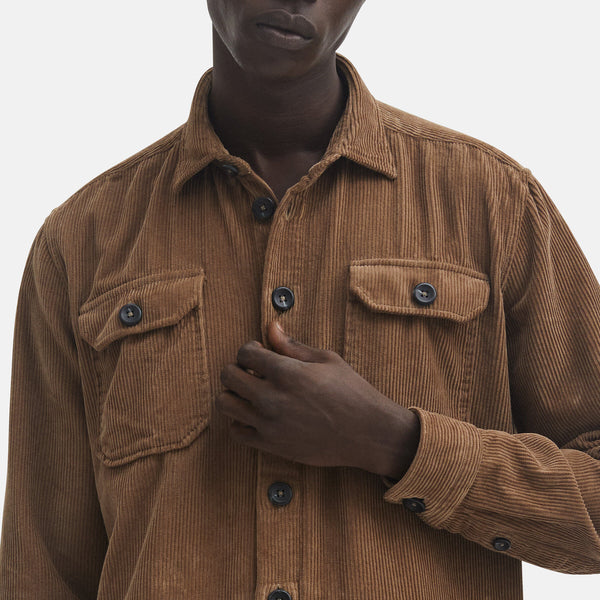 Overshirt in velluto