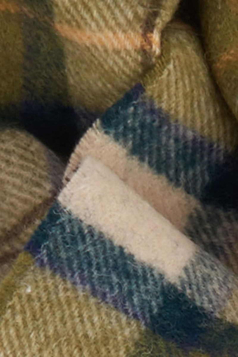 Sciarpa tartan in lana d’agnello