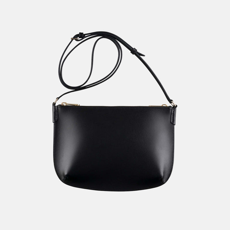 Leather shoulder bag