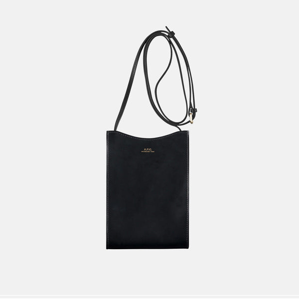 Leather shoulder bag